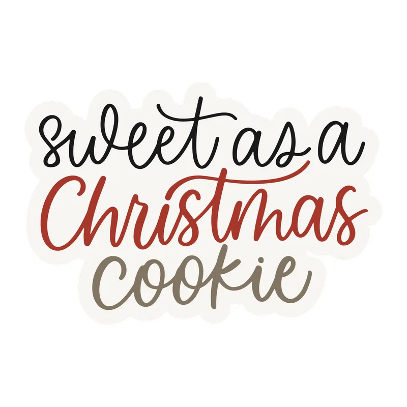 Sweet as a Christmas Cookie