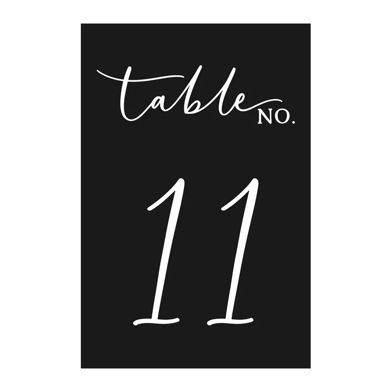 Table No. 11