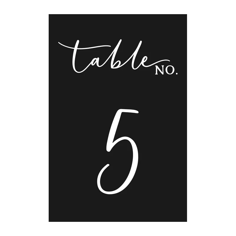 Table No. 5
