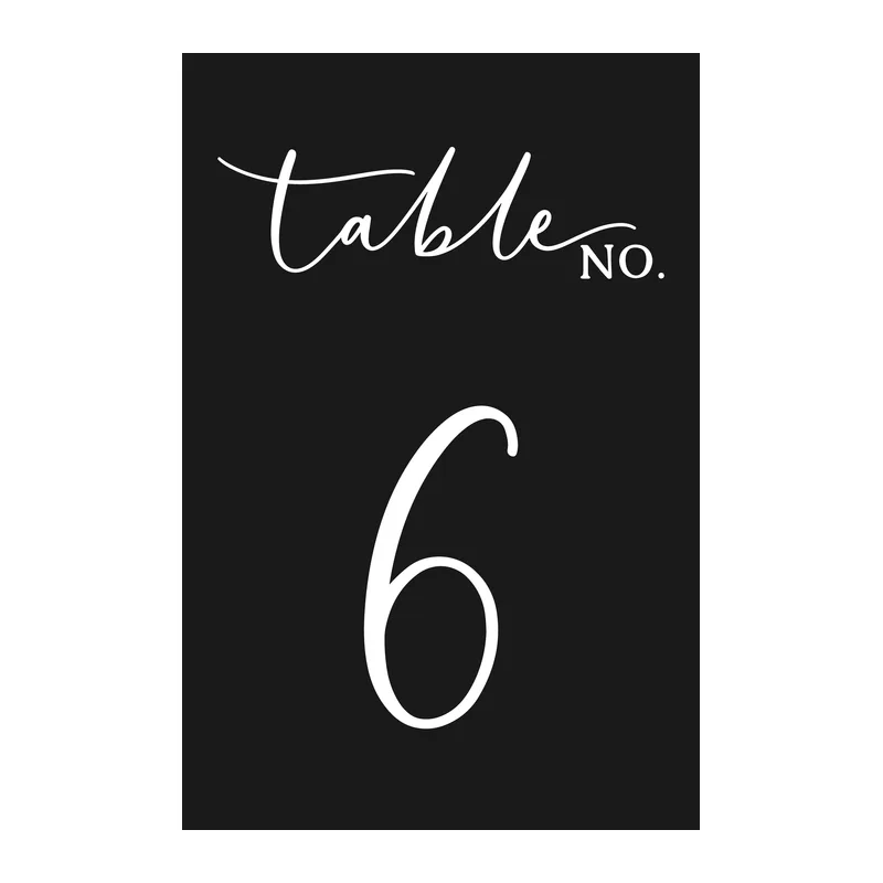 Table No. 6