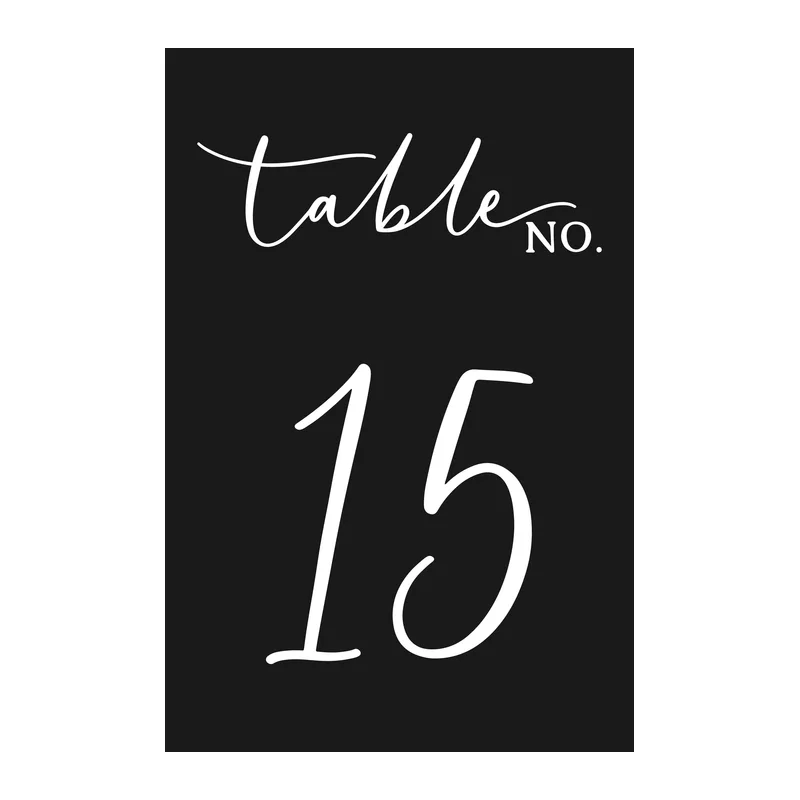 Table No. 15