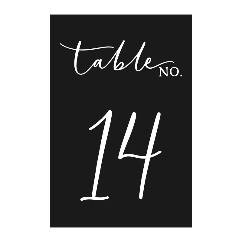 Table No. 14