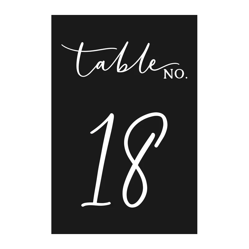 Table No. 18