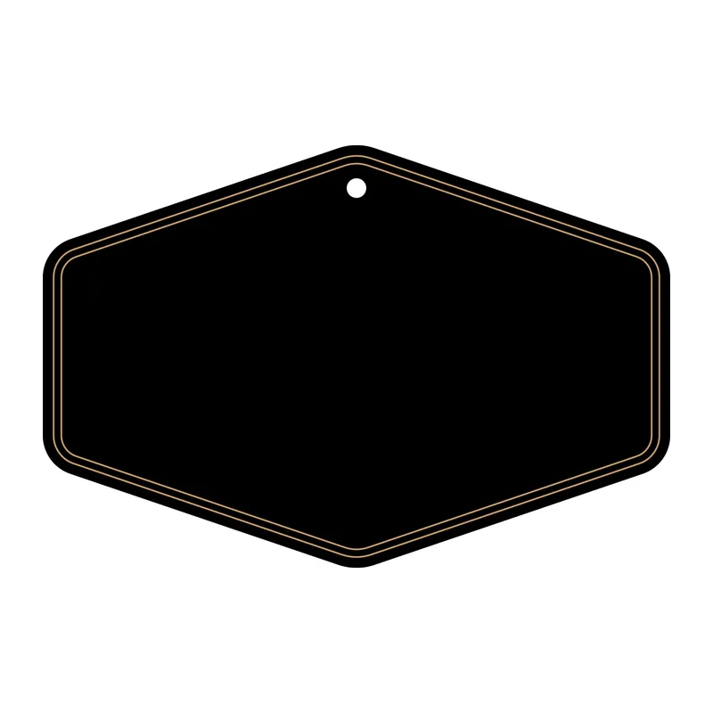 Hexagon Gift Tag