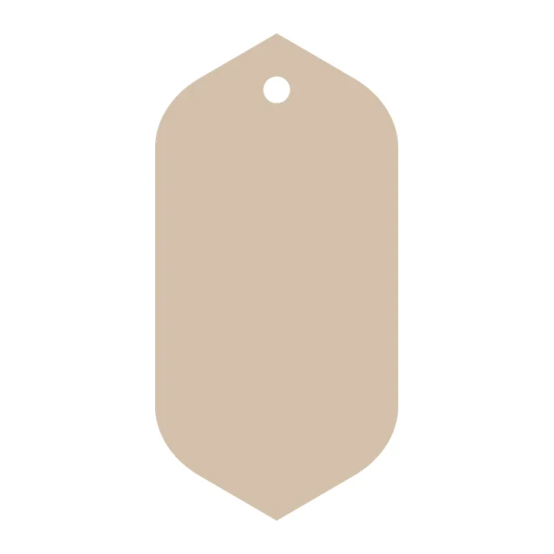 Pointed Blank Gift Tag