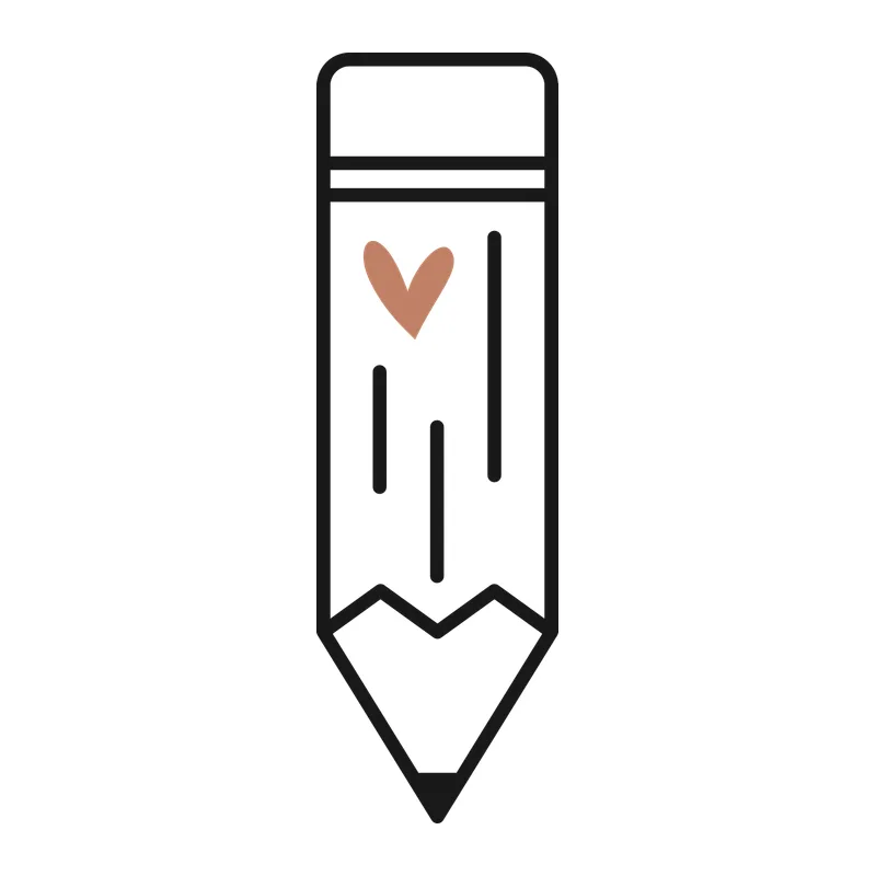 Pencil with Heart