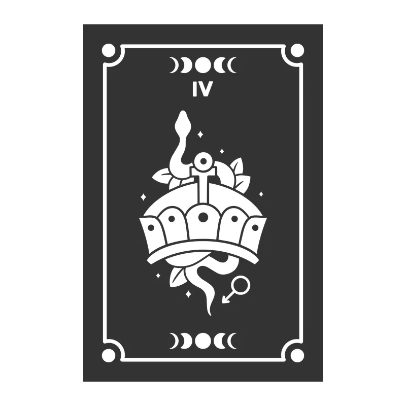 The Emperor Tarot Card