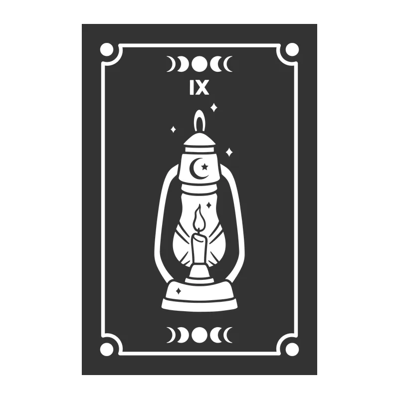 The Hermit Tarot Card