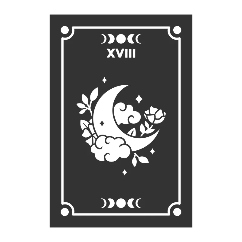 The Moon Tarot Card