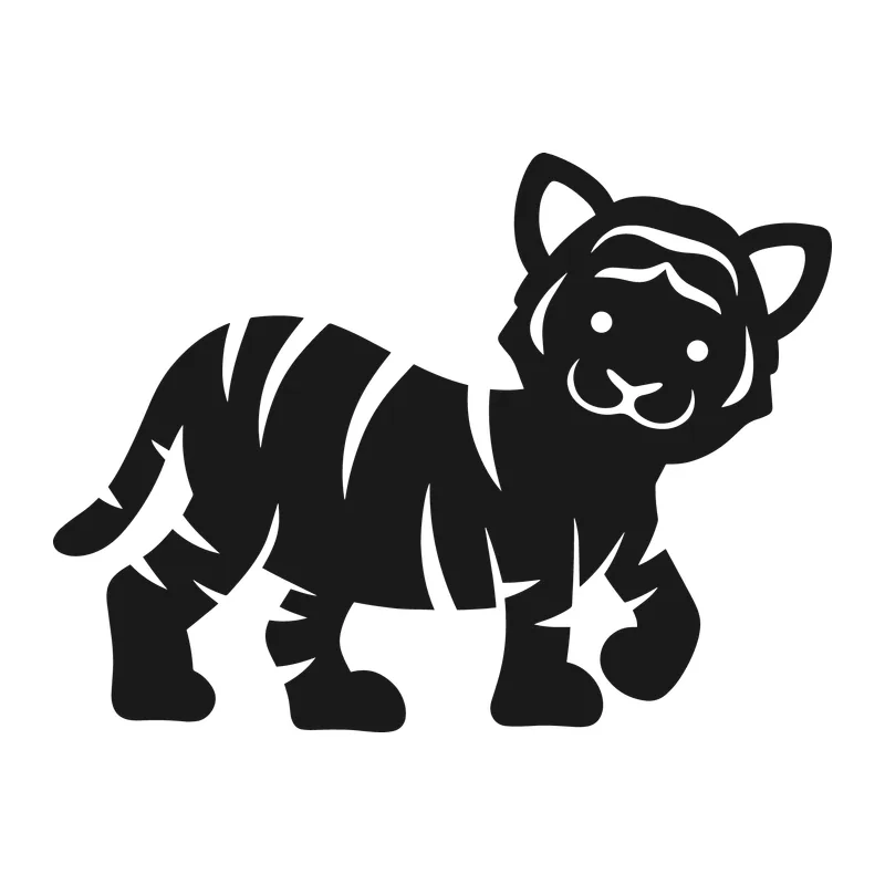 Cute Tiger Cub