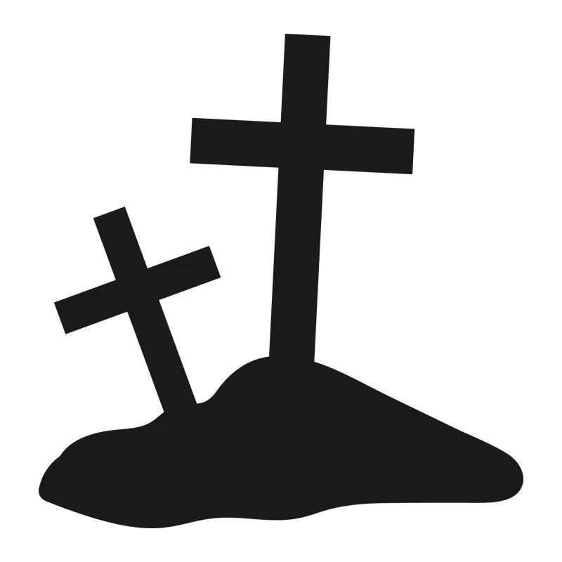 Graveyard Cross Markers