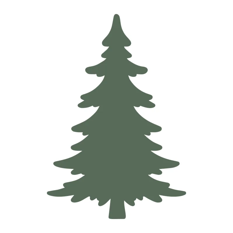 Evergreen Tree Silhouette