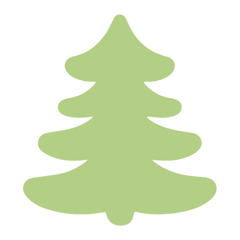 Rounded Evergreen Tree