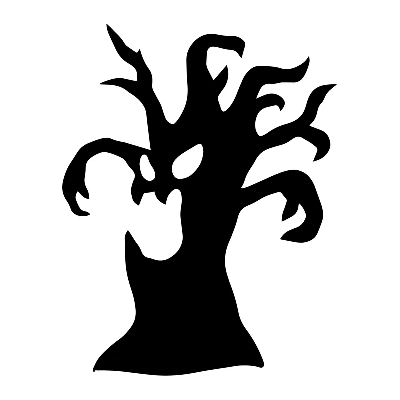 Spooky Haunted Tree