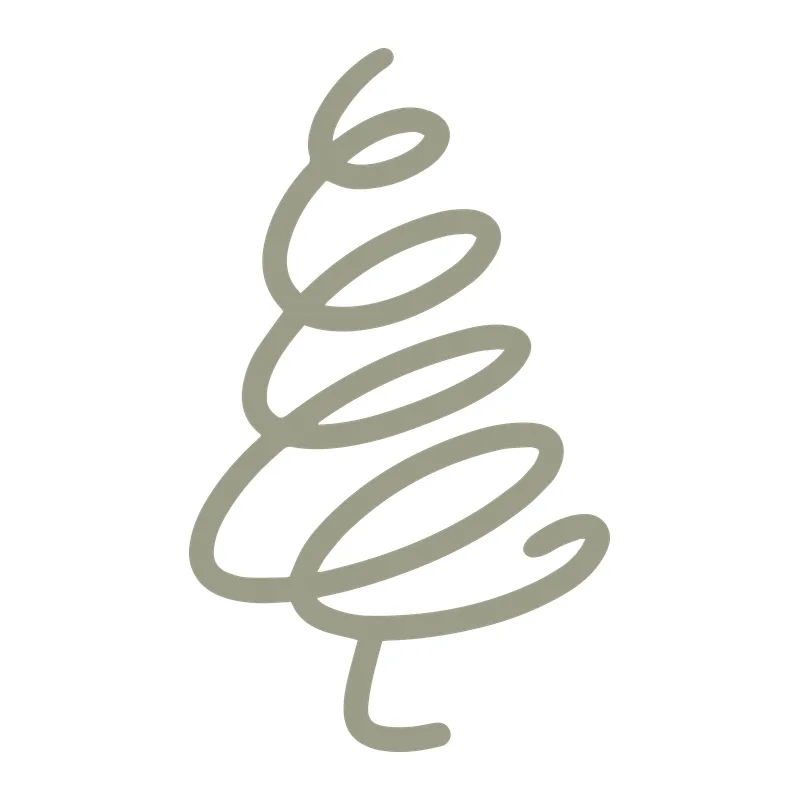 Swirly Christmas Tree