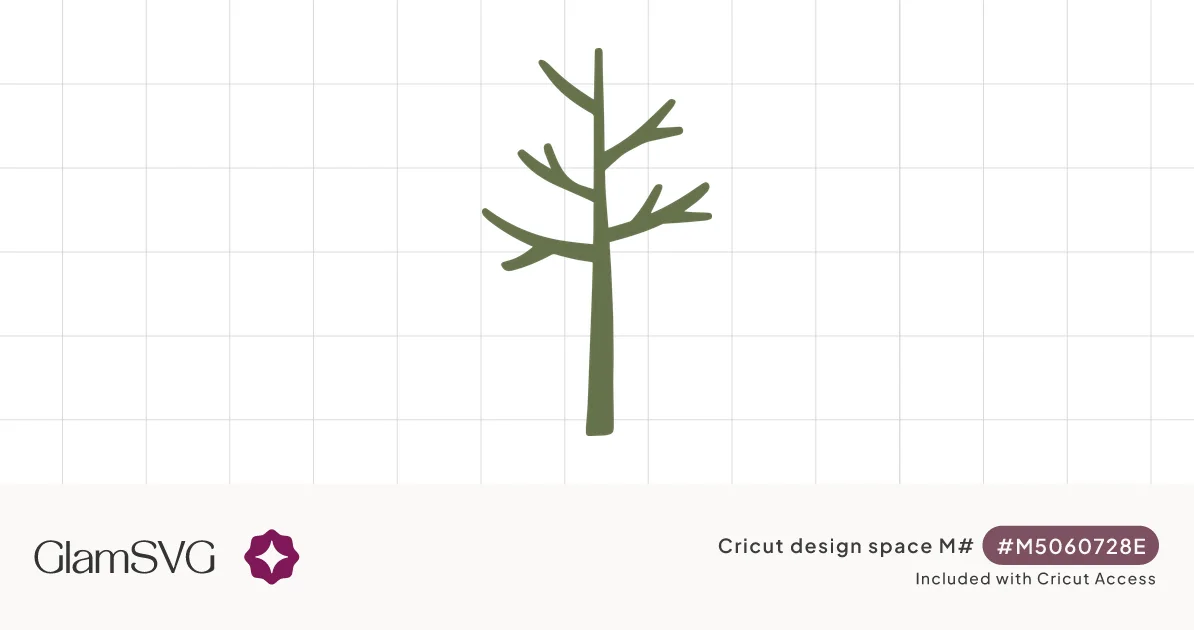 Bare Branch Tree SVG for Cricut | GlamSVG