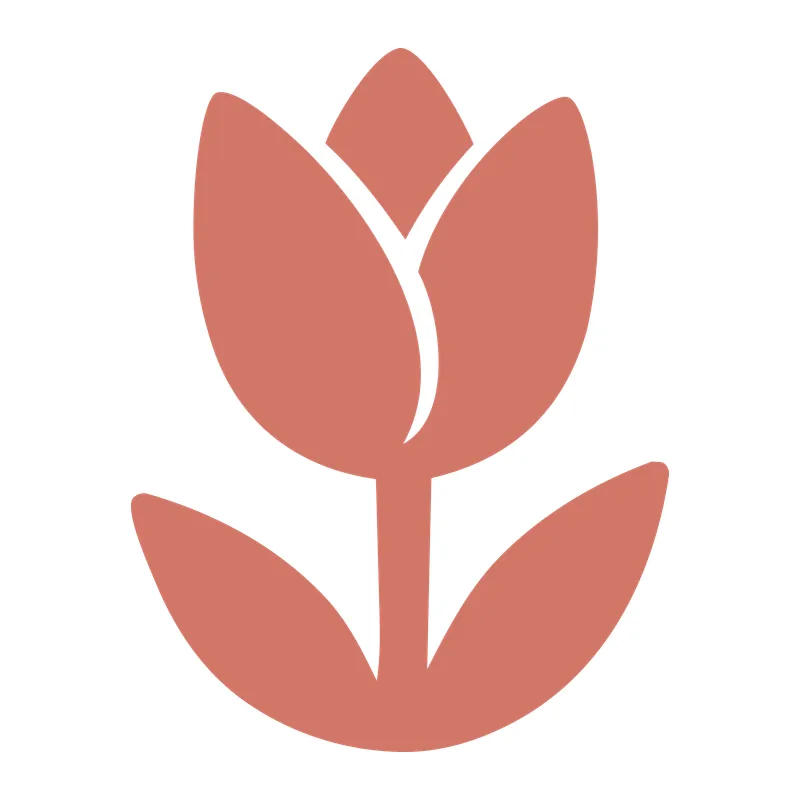 Simple Tulip Silhouette