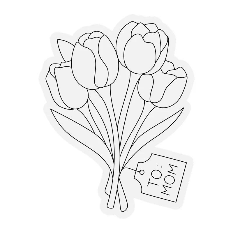 Tulip Bouquet To Mom