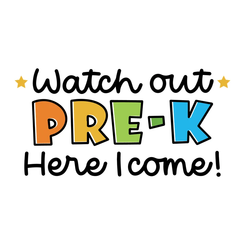 Watch Out Pre-K, Here I Come
