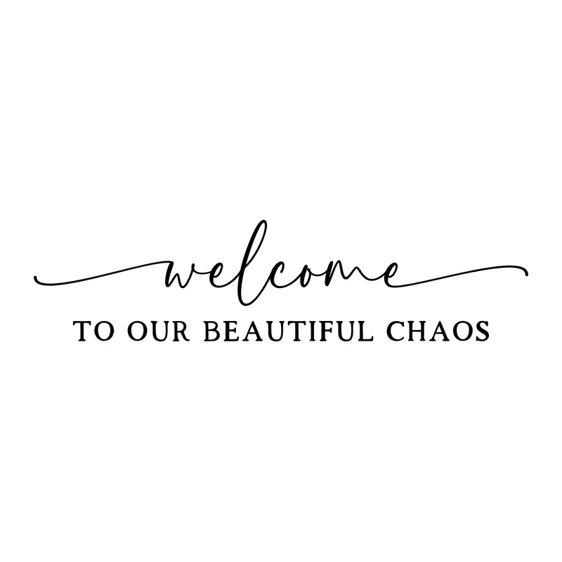 Welcome To Our Beautiful Chaos