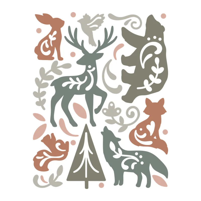 Winter Woodland Animals