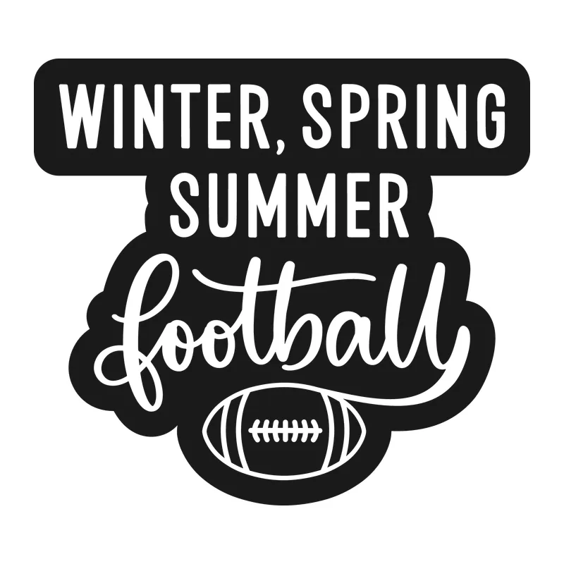 Winter, Spring, Summer, Football