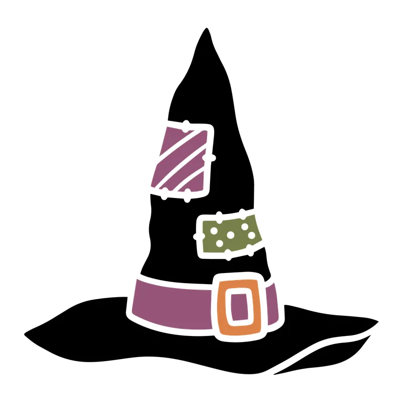 Patched Witch Hat