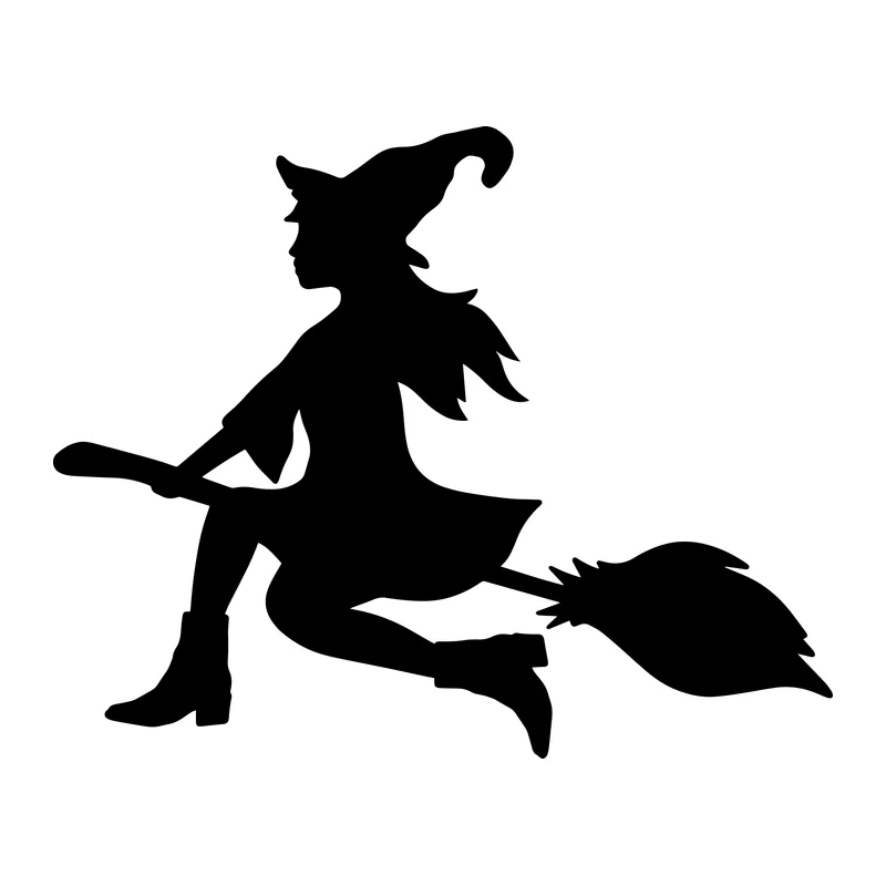 Witch on a Broom