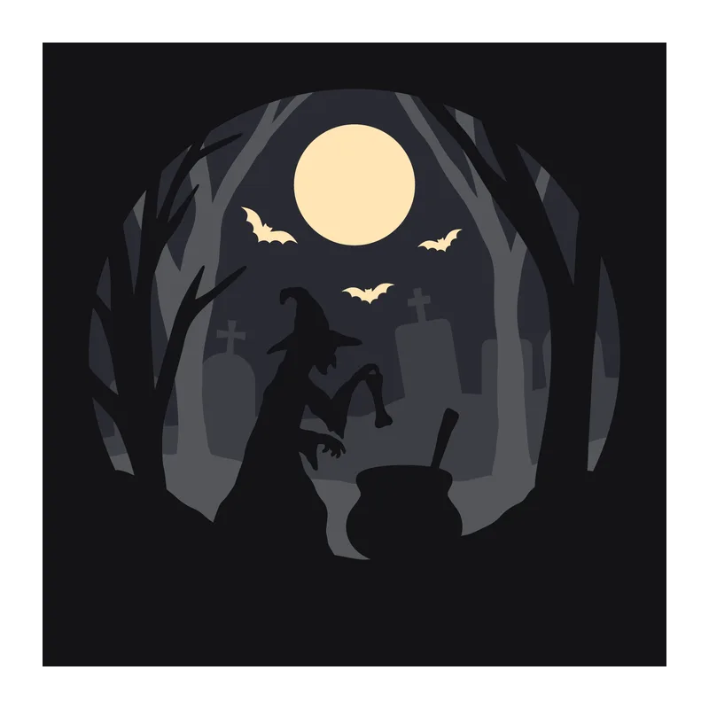 Witch Shadow Box