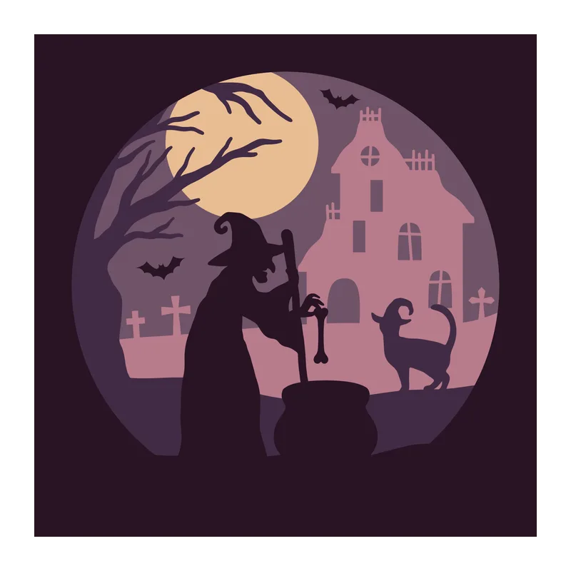 Witch Shadow Box