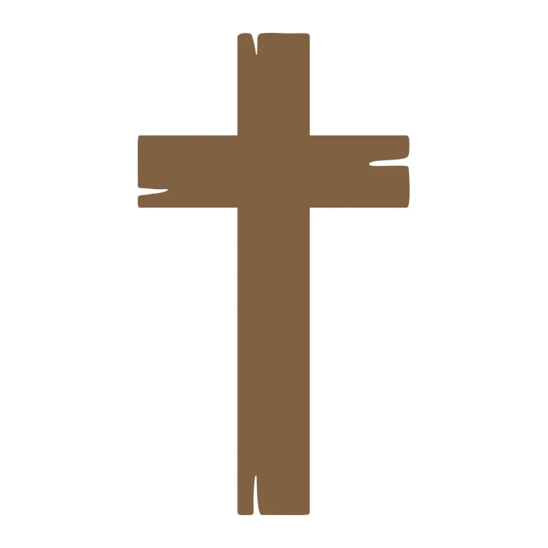 Rustic Wood Cross