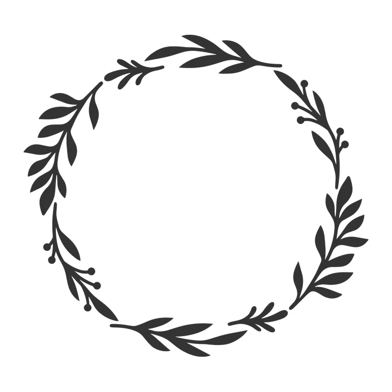 Leafy Sprig Wreath