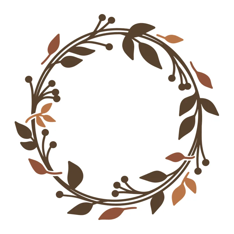 Autumn Berry Vine Wreath
