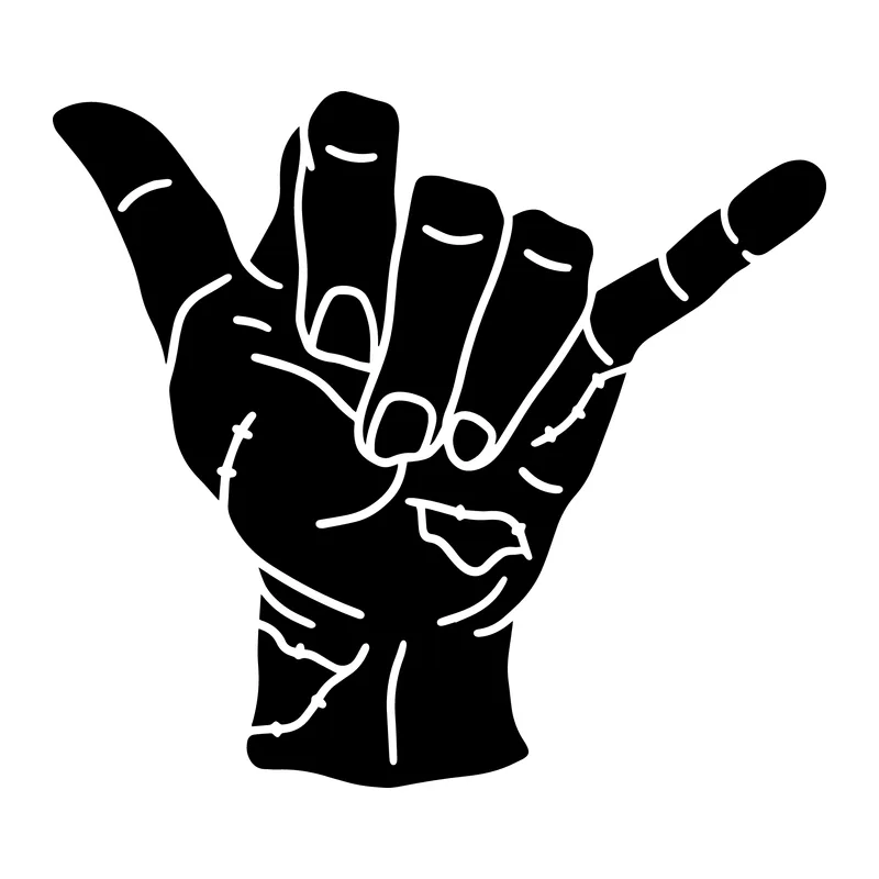 Zombie Shaka Hand